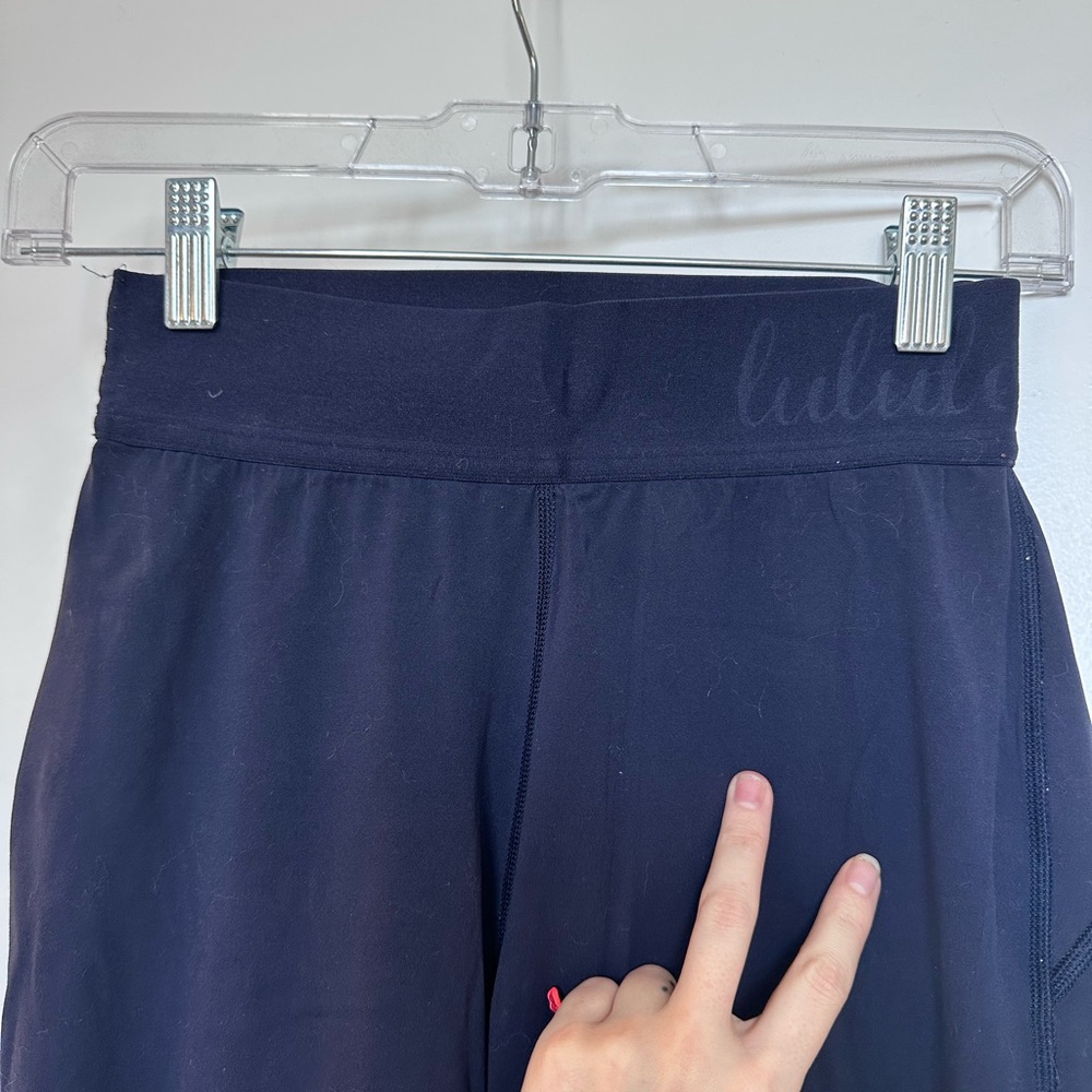 Lululemon Joggers with zip bottoms